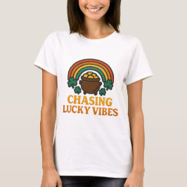 Camiseta St. Patrick's Lucky Vibes