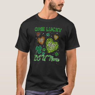 Camiseta St Patricks One Lucky Icu Enfermera De Búfalo Leop