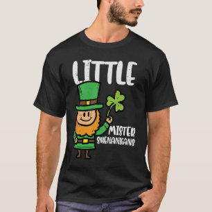 Camiseta St Patricks Pequeño Ministro Shenanigans Leprechau