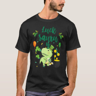 Camiseta St Patricku2019s Rex Lucky Saurus Dinosaur St Pat
