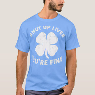 Camiseta St Patrickx27 Day Beer Beer Cállate Hígado