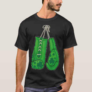 Camiseta St Patrics Day Boxing Gantes Green Lucky Shamrock