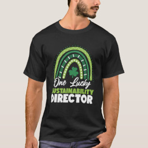 Camiseta St Patrics Day One Lucky Sustainability Director