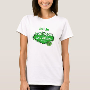 Camiseta St Patty BRIDE Las Vegas Boda Shirt