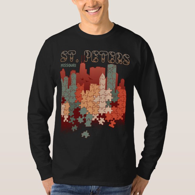 Camiseta St Peters In Missouri Travel Souvenir (Anverso)