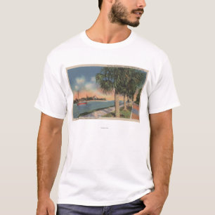 Camiseta St Petersburg, FL - vista del pote del café
