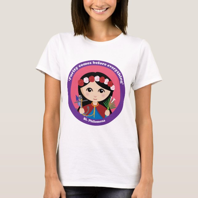 Camiseta St. Philomena (Anverso)