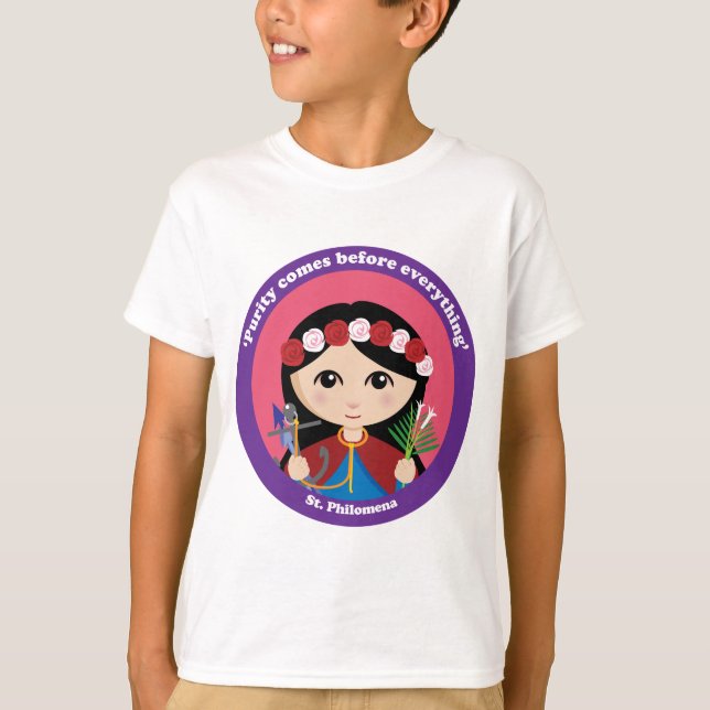 Camiseta St. Philomena (Anverso)