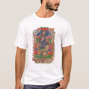 Camiseta St. Radegund en un trono