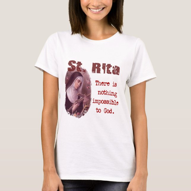 Camiseta St. Rita (Anverso)
