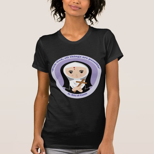 Camiseta St. Rita de Cascia (Anverso)