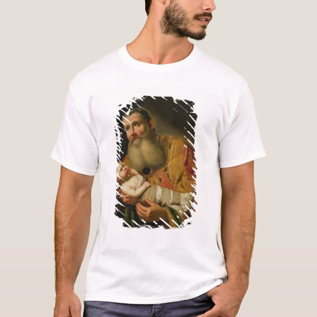Camiseta St. Simeon que presenta al Cristo infantil (Anverso)