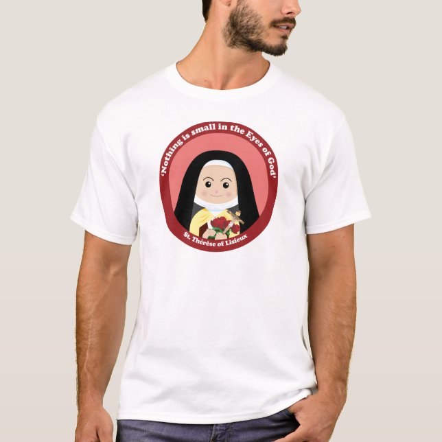 Camiseta St. Thérèse de Lisieux (Anverso)
