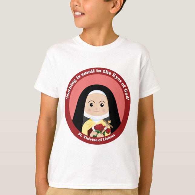 Camiseta St. Thérèse de Lisieux (Anverso)