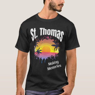 Camiseta St Thomas: Haciendo Recuerdos que coincidan con la