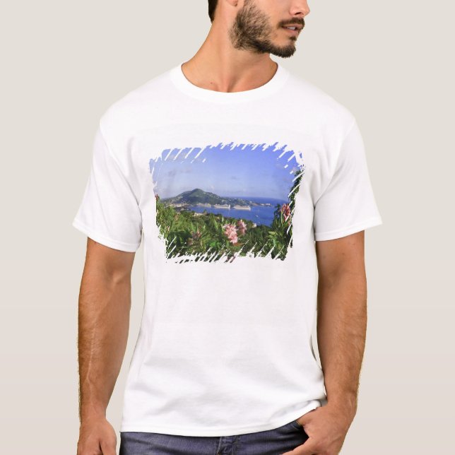Camiseta St. Thomas, Islas Vírgenes de los Estados Unidos.  (Anverso)