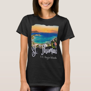 Camiseta St. Thomas Islas Vírgenes Estadounidenses Vacacion