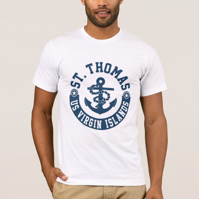 Camiseta St Thomas los E.E.U.U. Islas Vírgenes (Anverso)