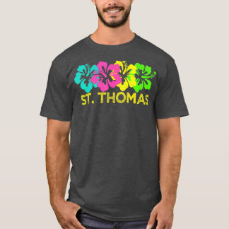 Camiseta St Thomas Tropical Beach St Thomas Travel Surf
