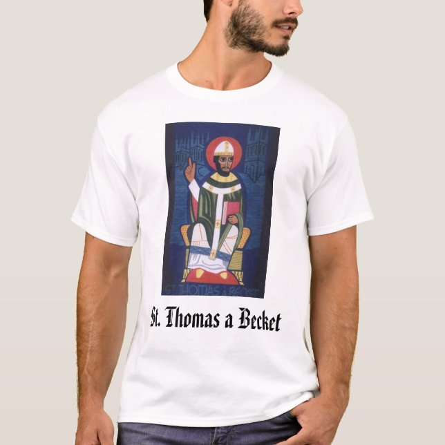 Camiseta St Thomas una vinatera, St Thomas una vinatera (Anverso)