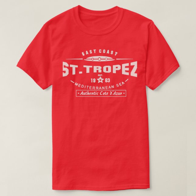 Camiseta St Tropez Authauténtico T (Diseño del anverso)