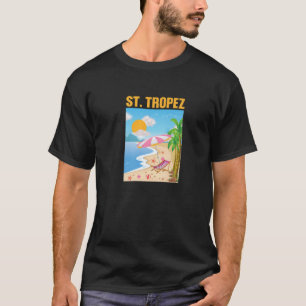 Camiseta St. Tropez Cote D'azur Cannes París Francia Franc