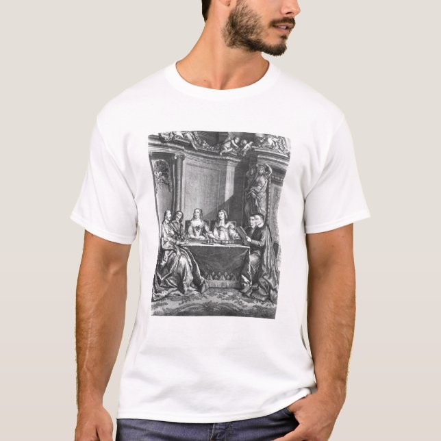 Camiseta St. Vincent de Paul y Julio cardinal Mazarin (Anverso)