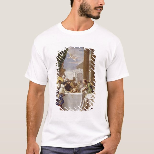 Camiseta St. Vincent Ferrer que realiza un milagro (Anverso)