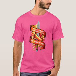 Camiseta Sta Juana De Arco No Tengo Miedo Nací Para Esto Sa