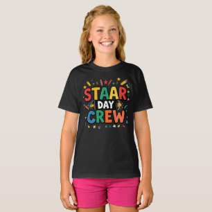 Camiseta STAAR Day Crew Funny School Testing Team