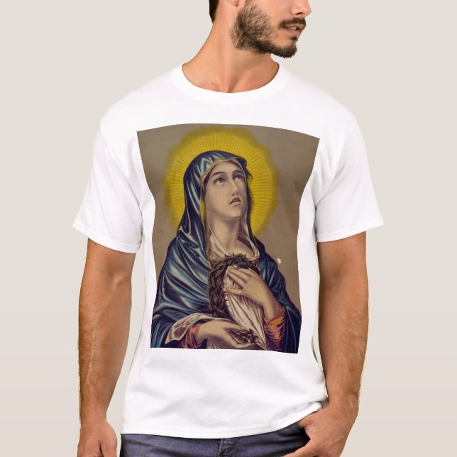 Camiseta Stabat Mater Nuestra Señora de los Dolores Arte De (Anverso)