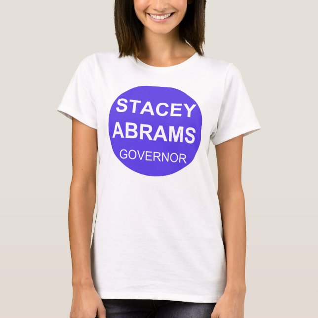 Camiseta Stacey Abrams - gobernador (Anverso)