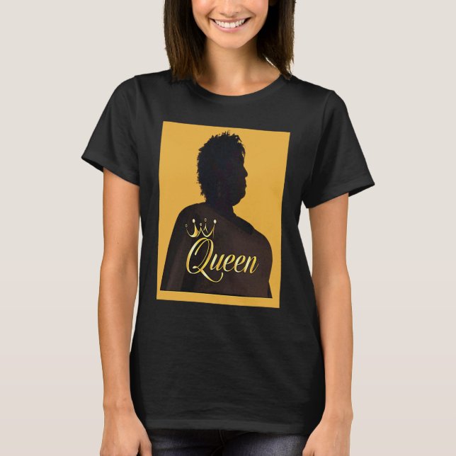 Camiseta STACEY ABRAMS QUEEN Derechos Civiles Georgia Runof (Anverso)