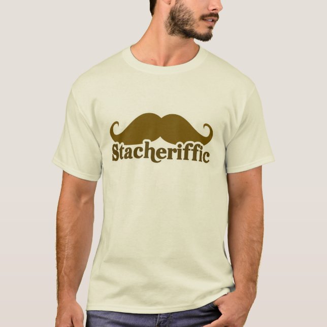 Camiseta Stacherific Mushtache (Anverso)