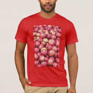 Camiseta "Stack of Red Apples Fruit" Foto escueta. ¡Hazte c