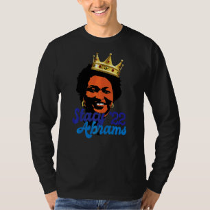 Camiseta Stacy Abrams Para La Gobernadora De Georgia Black