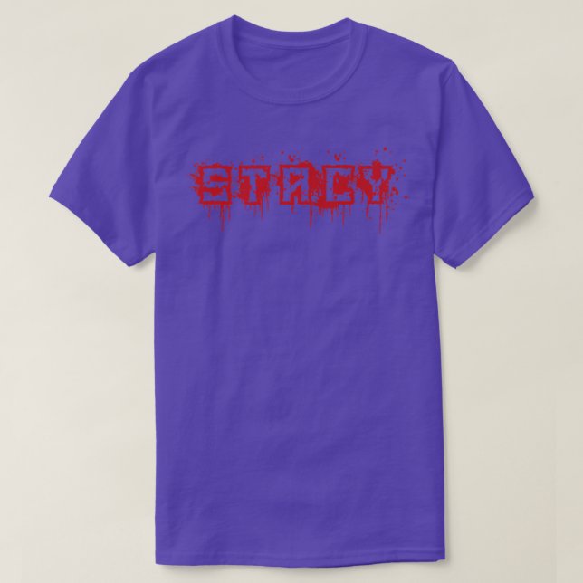 Camiseta Stacy  First Name Halloween Costume Personalized  (Diseño del anverso)
