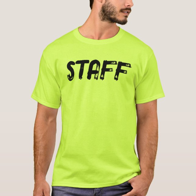 Camiseta STAFF (front AND back) (Anverso)