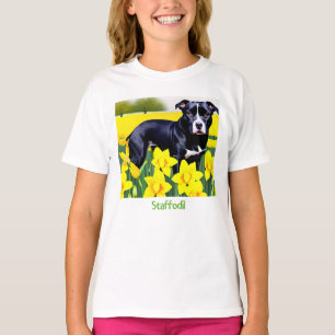 Camiseta Staffodil - Staffy in the Daffodils
