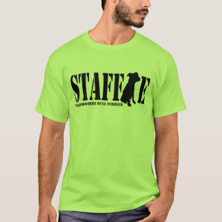 Camiseta Staffordshire bull terrier - camisa/negro del