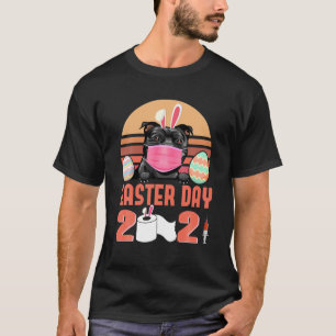 Camiseta Staffordshire Bull Terrier Dog Face Mask Bunny Eas