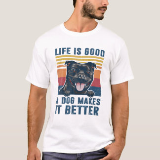 Camiseta Staffordshire Bull Terrier Dog Regalos Funny Dog D