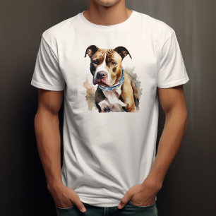 Camiseta Staffordshire Bull Terrier Gentil Guardián  🐾
