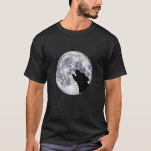 Camiseta Staffordshire Bull Terrier O Pitbull Howling At T