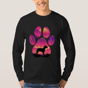 Camiseta Staffordshire Bull Terrier Pata Mamá Papá Perro  M