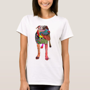 Camiseta Staffordshire Bull Terrier - Patchwork