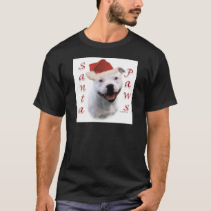 Camiseta Staffordshire Bull Terrier Santa Paws