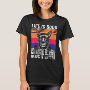 Camiseta Staffordshire Bull Terriers Hace Tu Vida Buena V