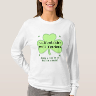 Camiseta Staffy Heaven; Staffordshire St. Patrick's day