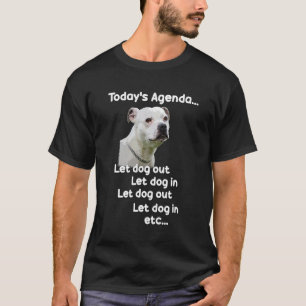 Camiseta Staffy Staffordshire Bull Terrier divertido perro 